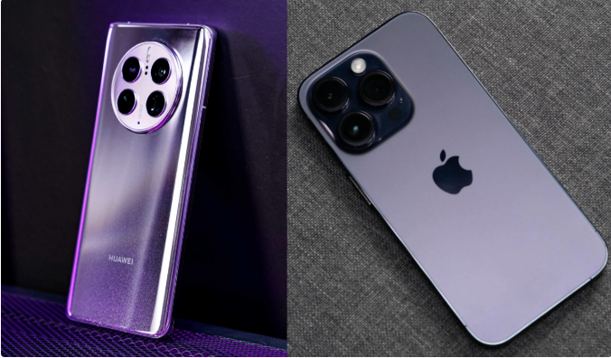 灌南苹果14维修分享华为Mate50与iPhone14哪个好？ 